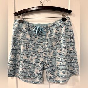 Stillwater Supply Blue Board Shorts Women's size 14 G1.2